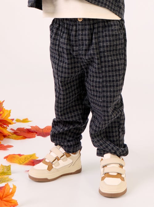 Pantalon en flanelle grattée - Kiabi