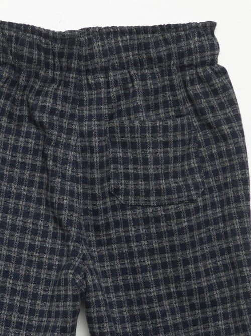 Pantalon en flanelle grattée - Kiabi