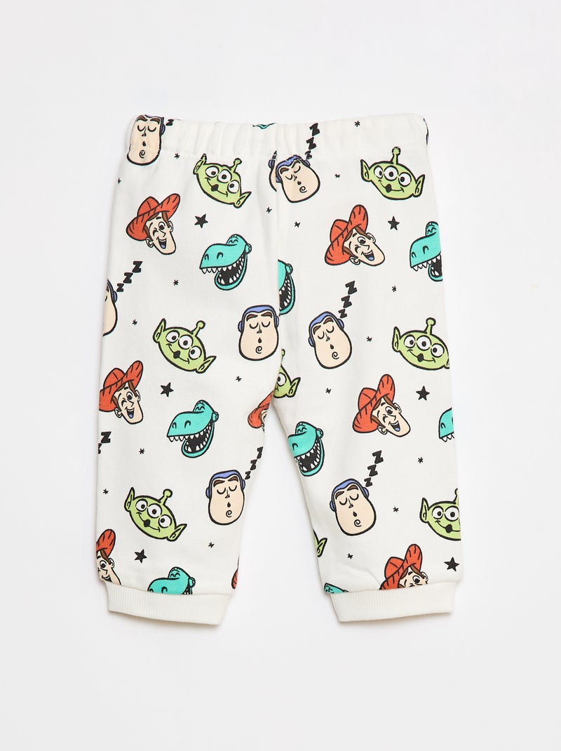 Pantalon en french terry 'Disney' Beige - Kiabi