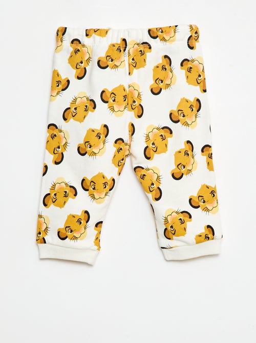 Pantalon en french terry 'Disney' - Kiabi