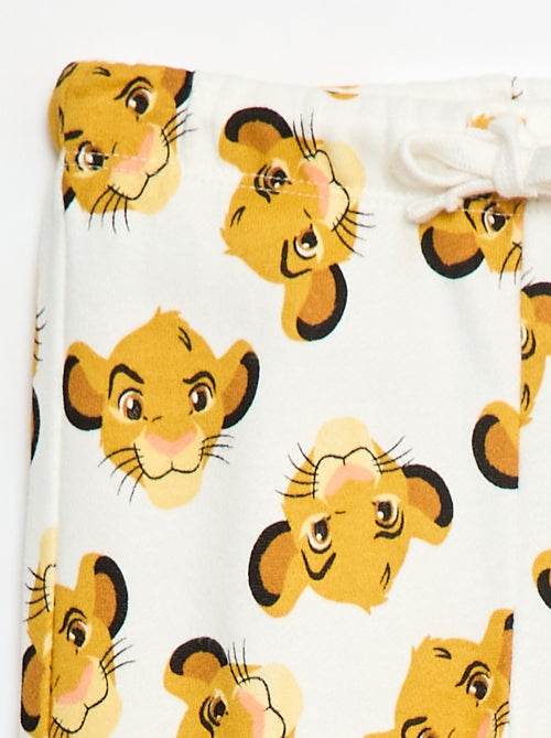 Pantalon en french terry 'Disney' - Kiabi