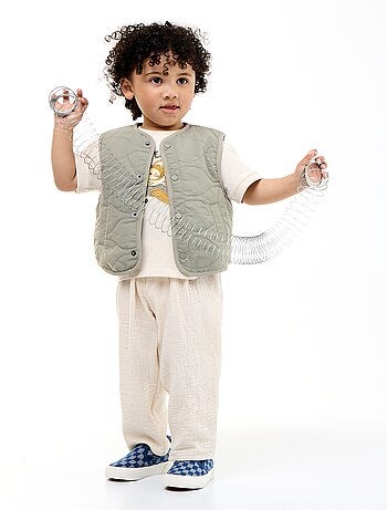 Pantalon en gaze de coton