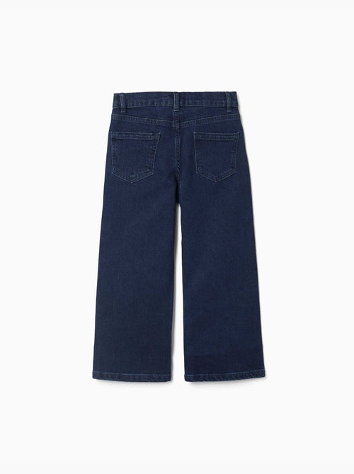 Pantalon en jean à coupe droite avec 5 poches - Kiabi Pantalon en jean à coupe droite avec 5 poches - Kiabi