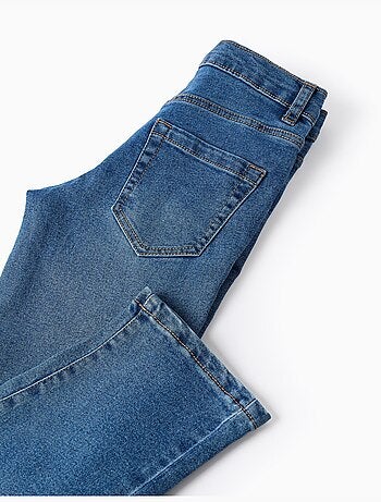 Pantalon en jean à coupe droite