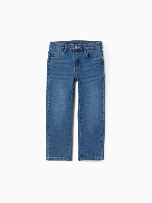 Pantalon en jean à coupe droite - Kiabi