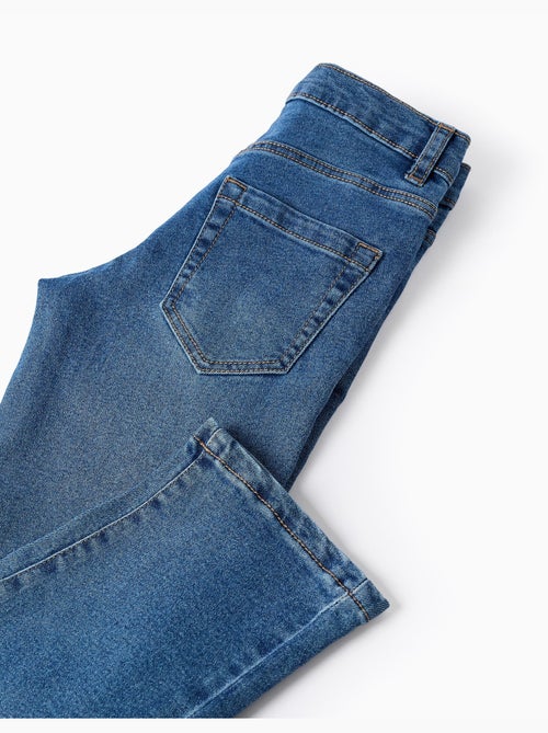 Pantalon en jean à coupe droite - Kiabi