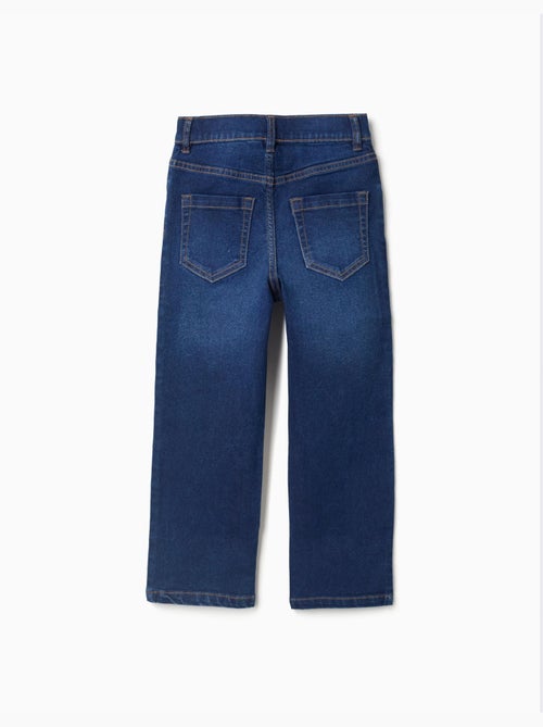 Pantalon en jean à coupe droite - Kiabi