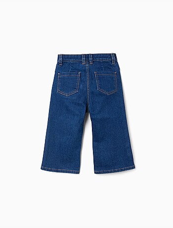 Pantalon en jean à jambes larges