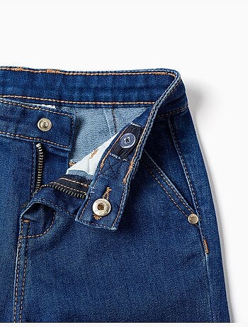 Pantalon en jean à jambes larges