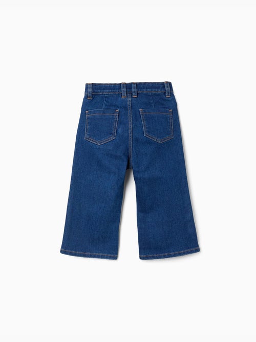 Pantalon en jean à jambes larges - Kiabi Pantalon en jean à jambes larges - Kiabi