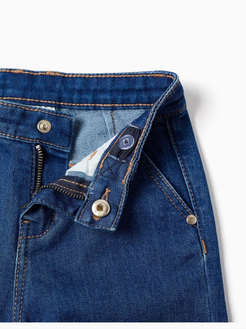Pantalon en jean à jambes larges - Kiabi Pantalon en jean à jambes larges - Kiabi
