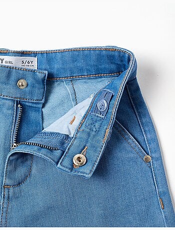 Pantalon en jean à jambes larges