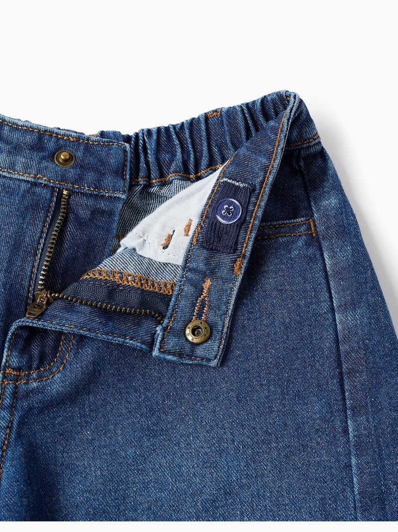 Pantalon en jean baggy Bleu Bleu - Kiabi