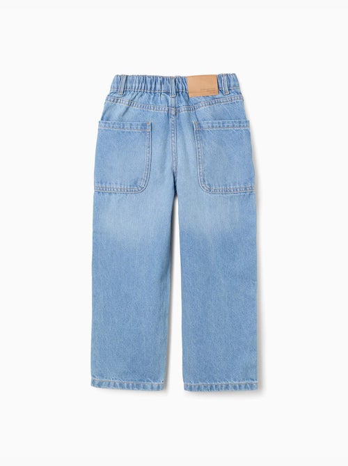 Pantalon en jean baggy - Kiabi