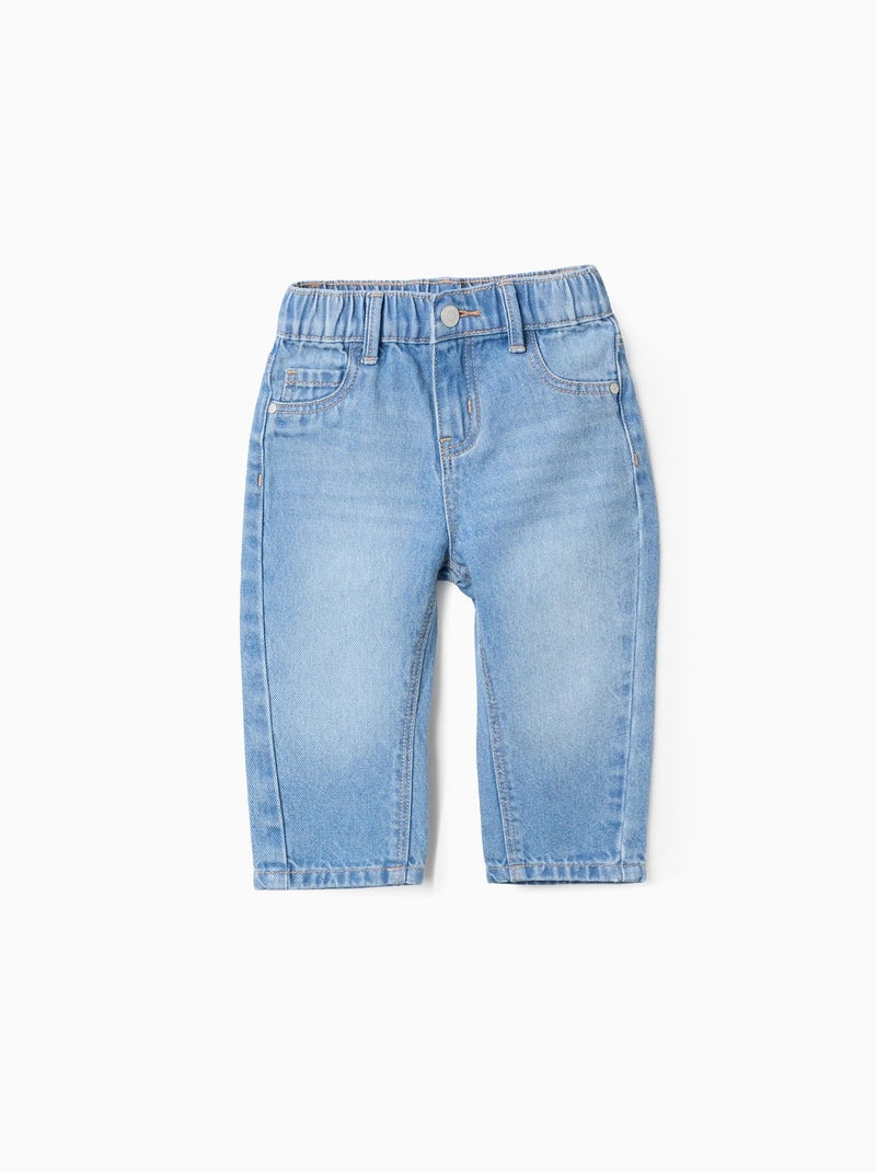 Pantalon en Jean Bleu clair - Kiabi