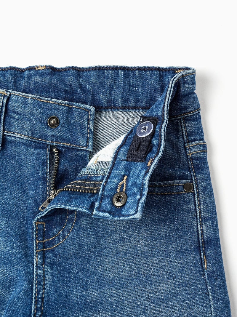 Pantalon en Jean Bleu - Kiabi