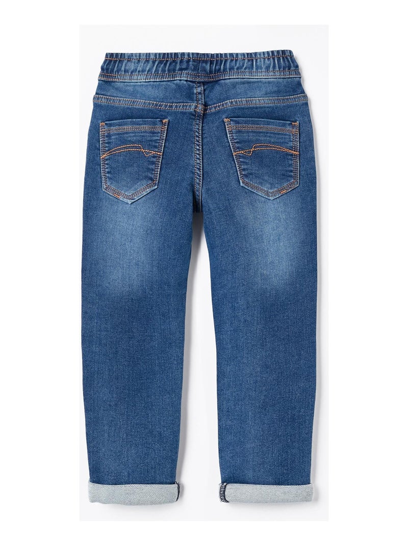 Pantalon en jean bleu foncé pour garçon NO DRAMA IN THE BAHAMAS Bleu - Kiabi