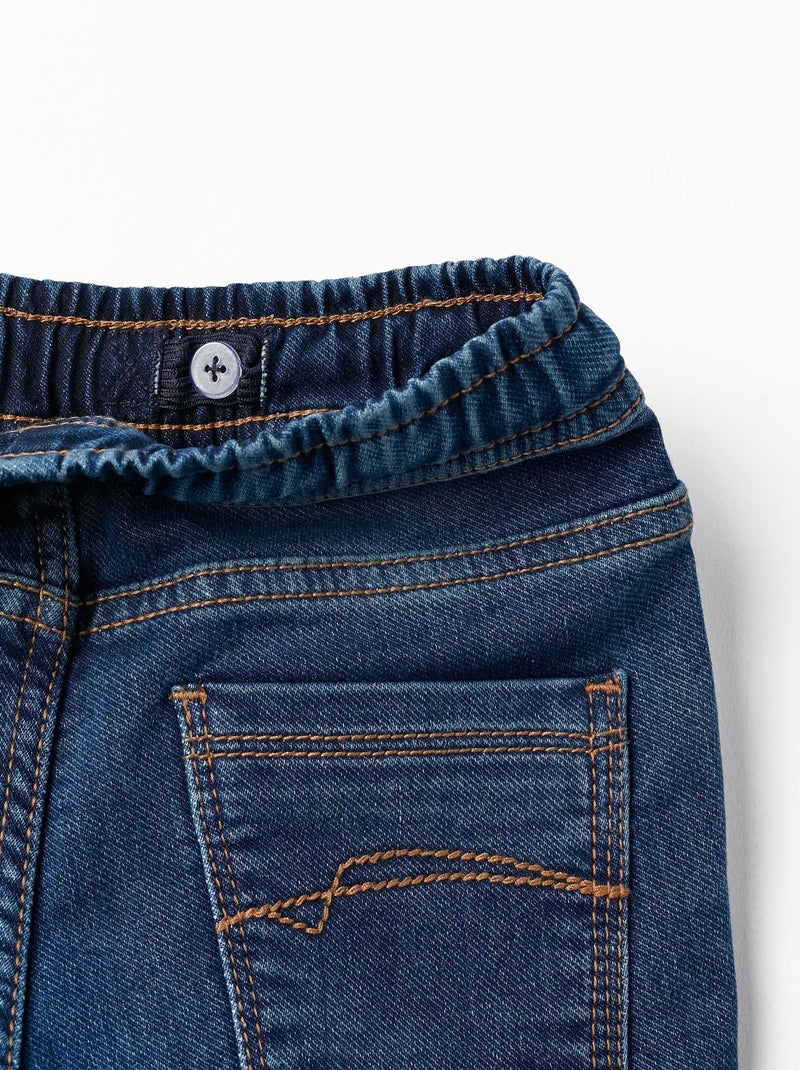 Pantalon en jean bleu foncé pour garçon NO DRAMA IN THE BAHAMAS Bleu - Kiabi