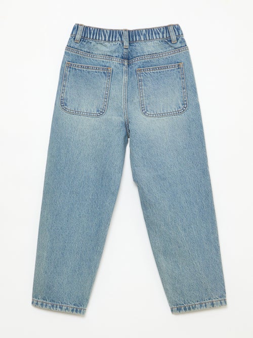 Pantalon en jean coupe confortable - Kiabi Pantalon en jean coupe confortable - Kiabi