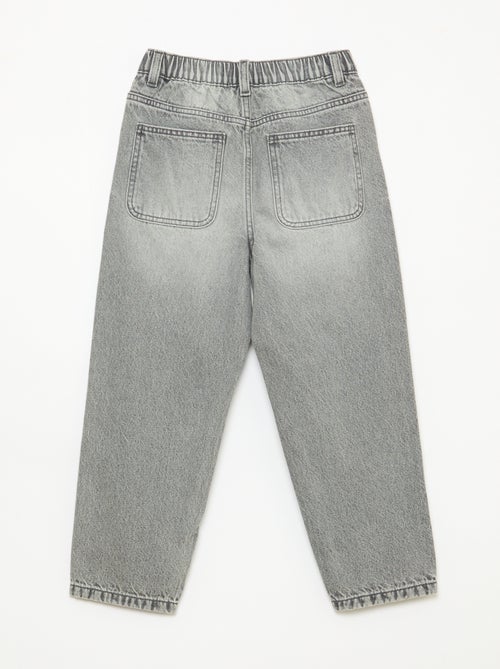 Pantalon en jean coupe confortable - Kiabi Pantalon en jean coupe confortable - Kiabi