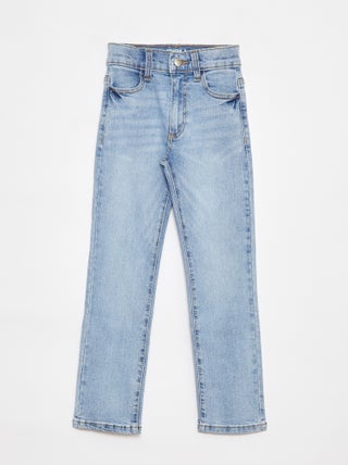 Pantalon en jean coupe droite - Coupe + ajustée