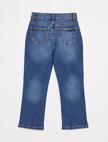 Pantalon en jean coupe droite - Coupe + confortable