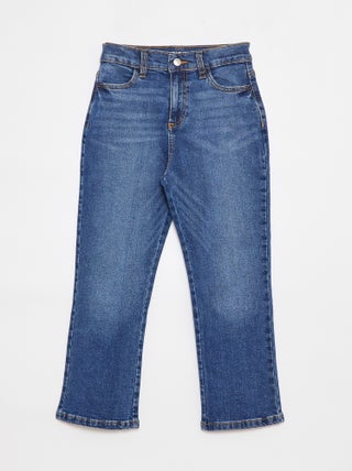 Pantalon en jean coupe droite - Coupe + confortable