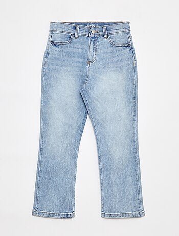 Pantalon en jean coupe droite - Coupe + confortable
