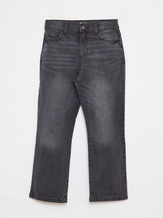 Pantalon en jean coupe droite - Coupe + confortable