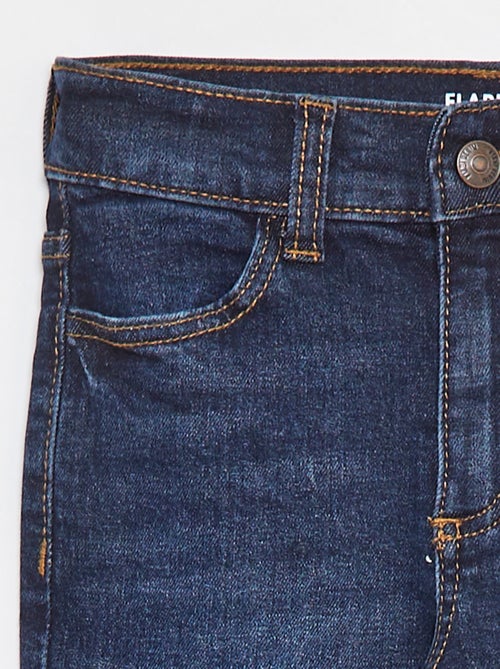 Pantalon en jean coupe flare - Coupe + ajustée - Kiabi