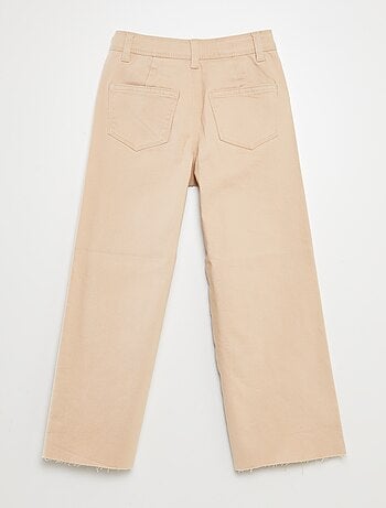 Pantalon en jean coupe large / wide leg