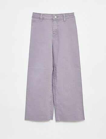 Pantalon en jean coupe large / wide leg