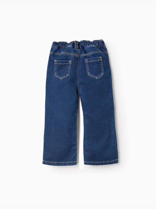 Pantalon en Jean Flare en Comfort Denim - Kiabi