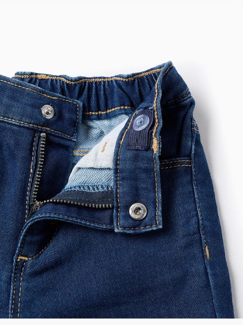 Pantalon en Jean Flare en Comfort Denim - Kiabi