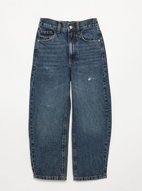 Pantalon en jean large - Kiabi