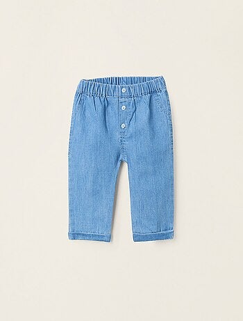 Pantalon en Jean Léger en Coton