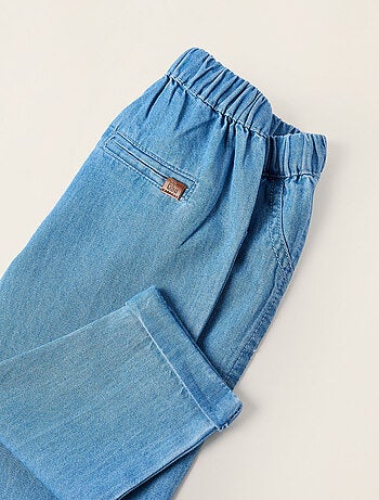 Pantalon en Jean Léger en Coton