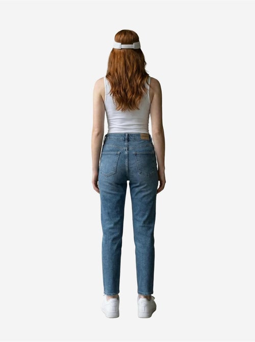 Pantalon en jean skinny taille haute avec fermeture éclair my fashion - Kiabi Pantalon en jean skinny taille haute avec fermeture éclair my fashion - Kiabi