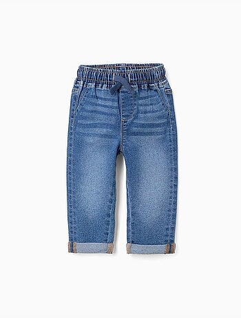 Pantalon en jean slim à cordon