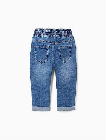Pantalon en jean slim à cordon