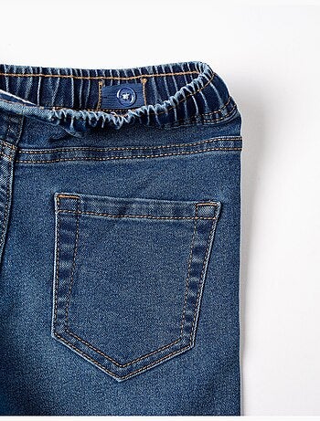 Pantalon en jean slim avec cordon de serrage
