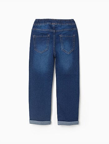 Pantalon en jean slim avec cordon de serrage