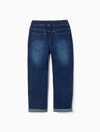 Pantalon en jean slim avec cordon de serrage