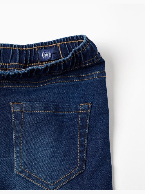 Pantalon en jean slim avec cordon de serrage - Kiabi Pantalon en jean slim avec cordon de serrage - Kiabi