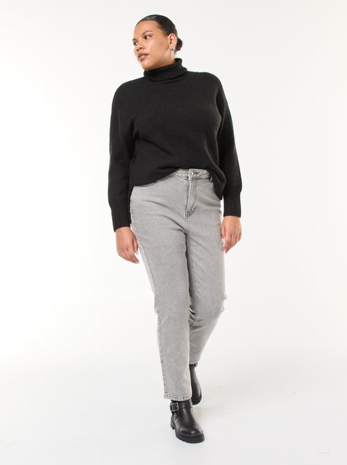 Pantalon en jean stretch straight - Kiabi