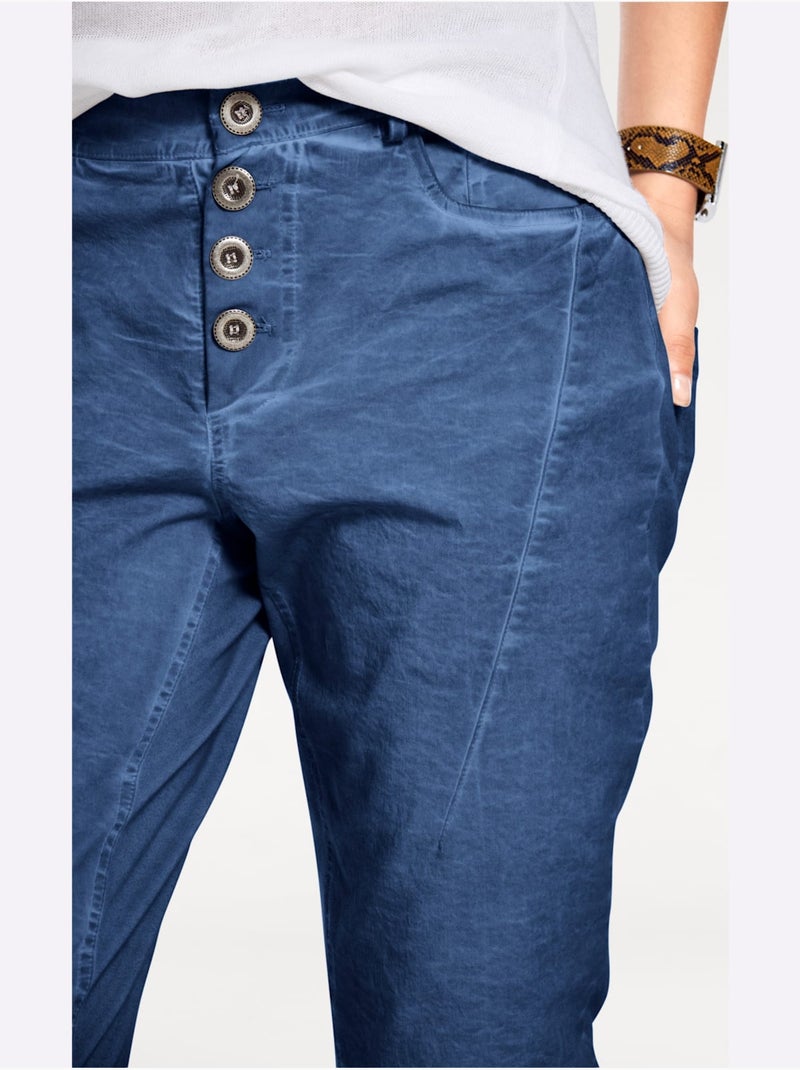 Pantalon en jersey - taille standard - helline Bleu - Kiabi