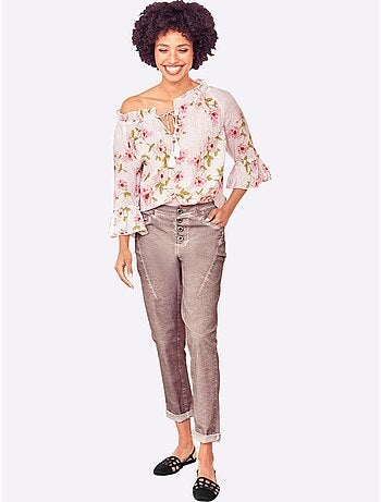 Pantalon en jersey - taille standard - helline