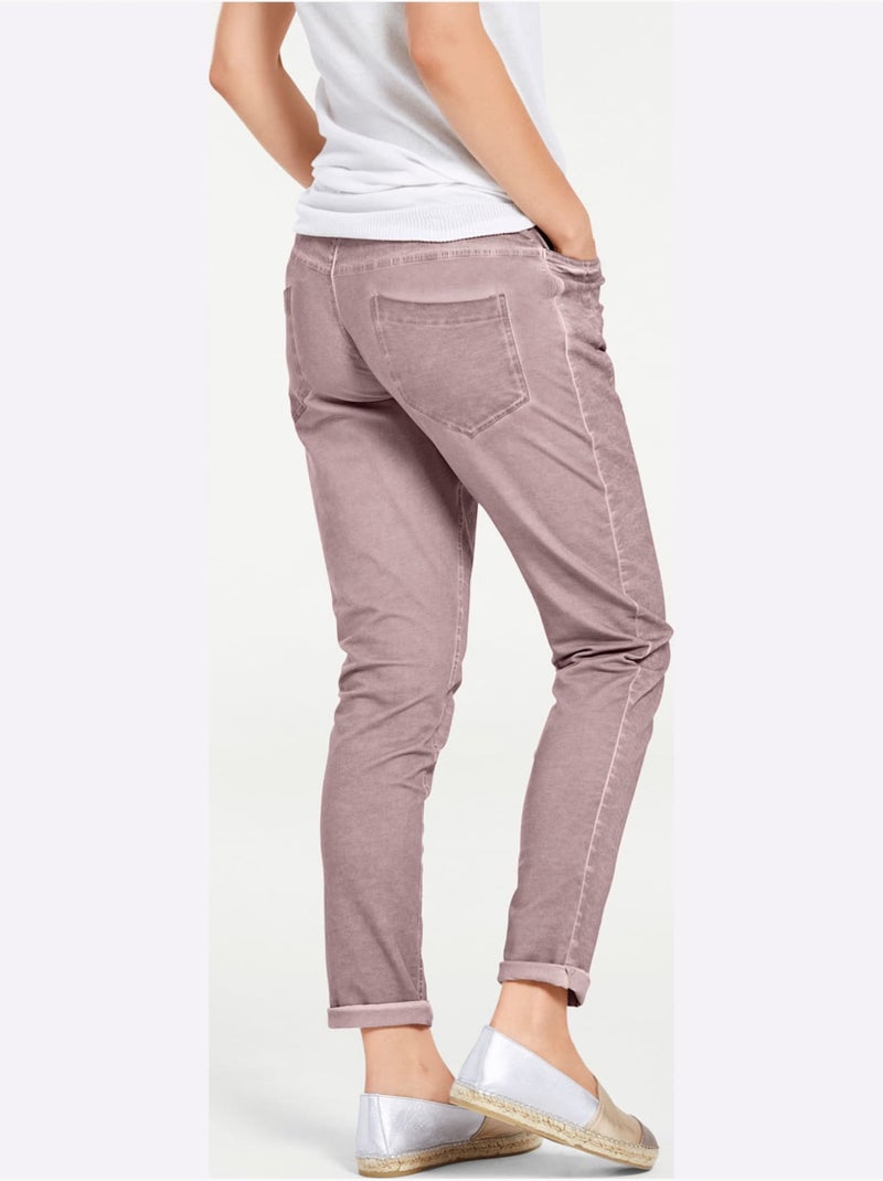 Pantalon en jersey - taille standard - helline Rose - Kiabi