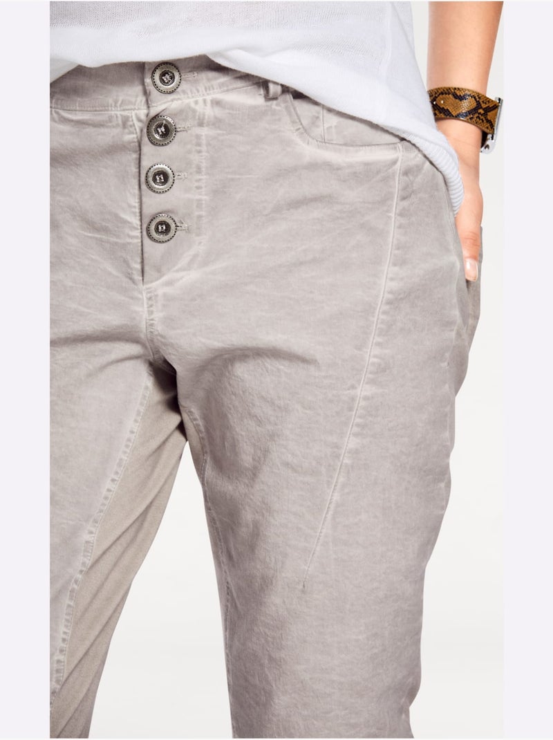 Pantalon en jersey - taille standard - helline Sable - Kiabi