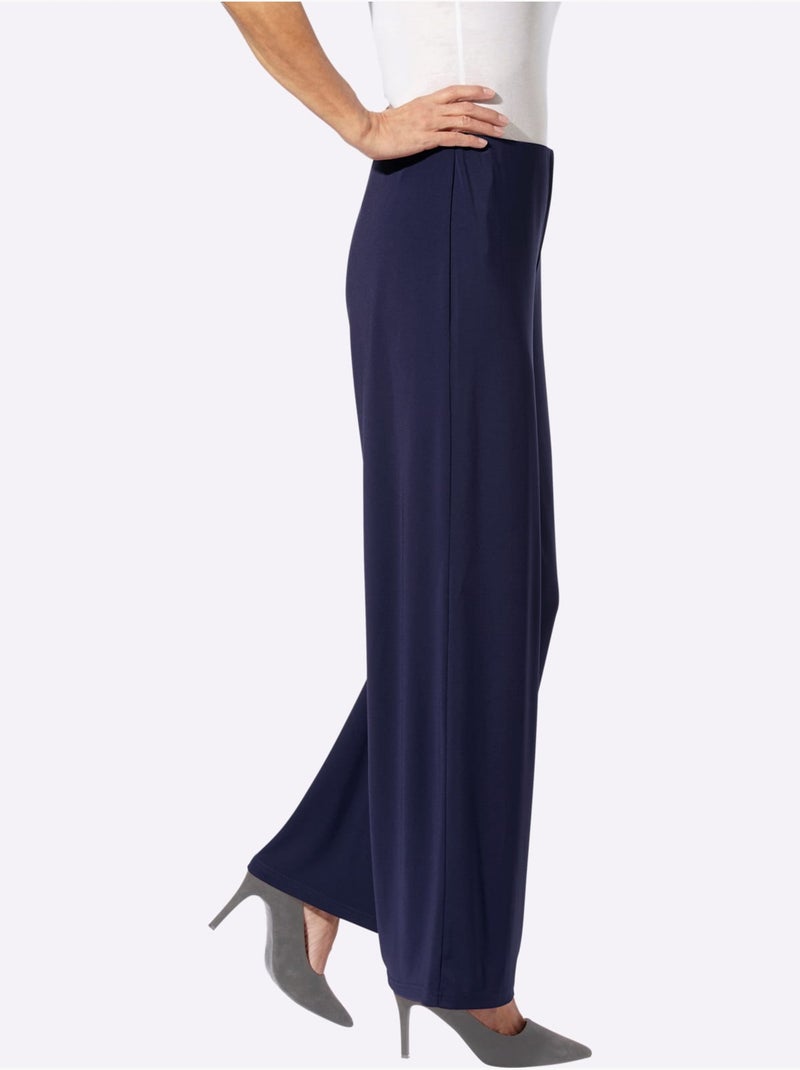 Pantalon en jersey - taille standard - witt Bleu marine - Kiabi